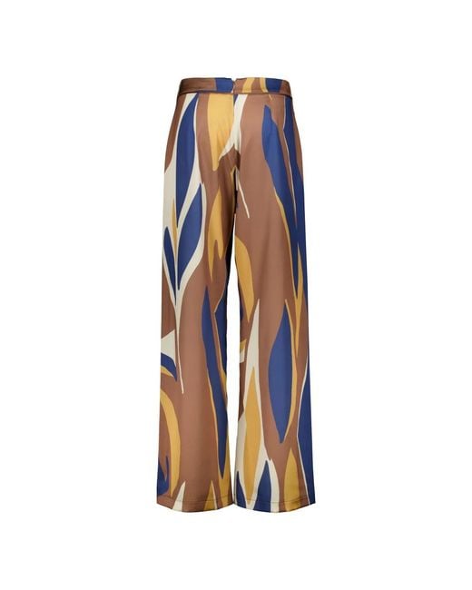 Nenette Blue Wide Trousers