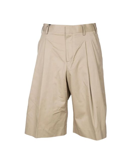 Laneus Casual Shorts in het Natural voor heren