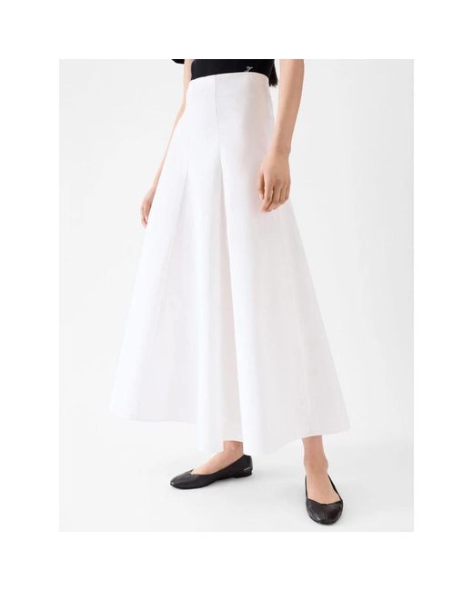 Jacquemus The Triangle Skirt in het White