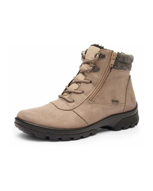 Ara Brown Schnürstiefel