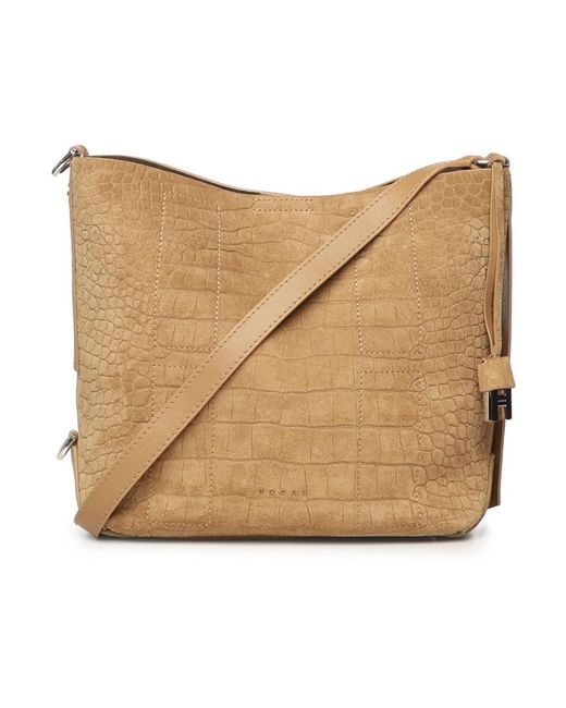 Hogan Natural Shoulder Bags