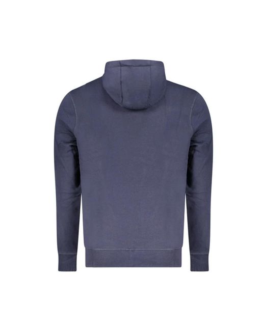 North Sails Blue Hoodies for men