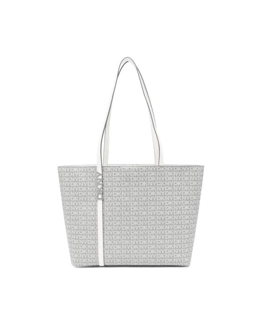 DKNY Gray Avril Tote