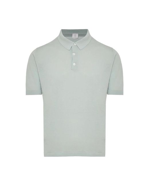 Eleventy Gray Polo Shirts for men