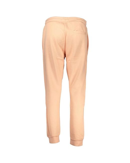 Roberto Cavalli Broeken ,Roze ,Katoen Elastische Taille Broek in het Natural voor heren