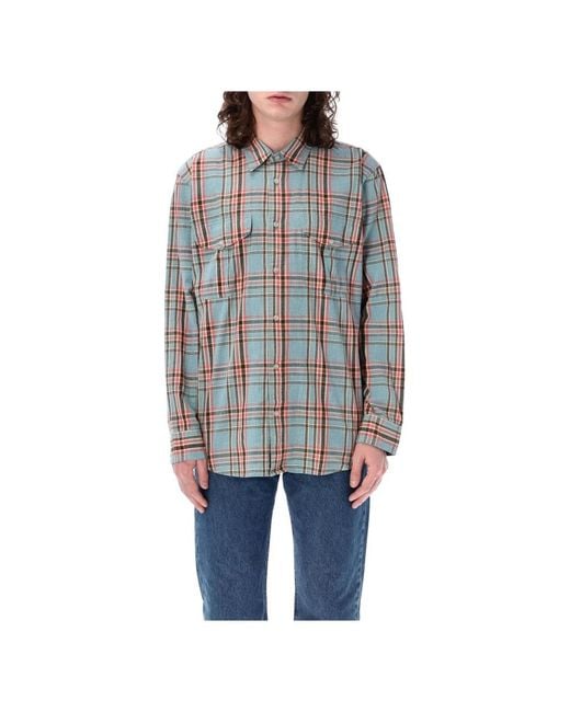 Filson Blue Casual Shirts for men