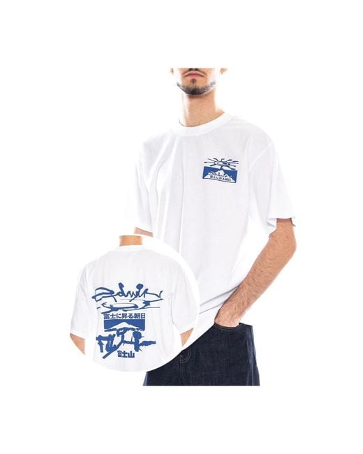 T-Shirts Edwin de hombre de color White