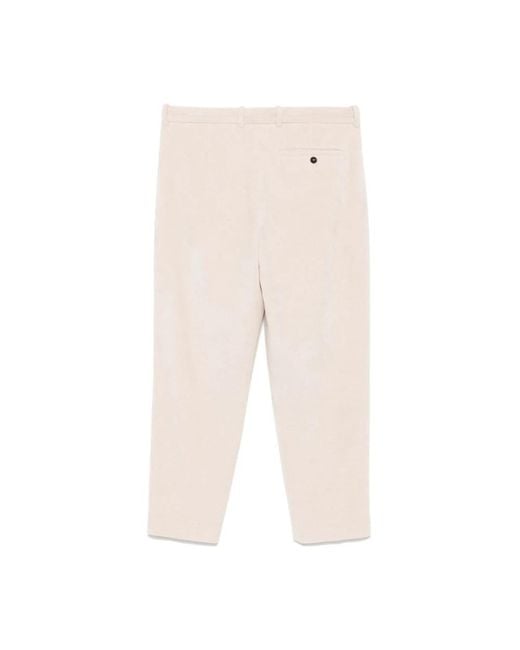 Circolo 1901 Natural Cropped Trousers