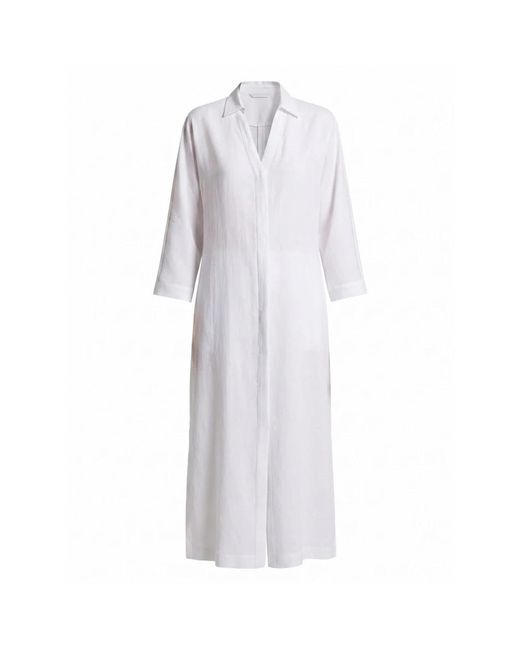 Peserico White Shirt Dresses