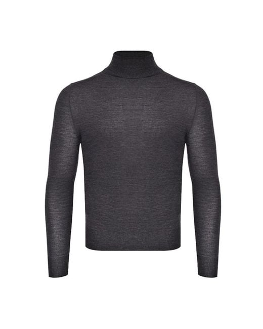 Canali Blue Turtlenecks for men