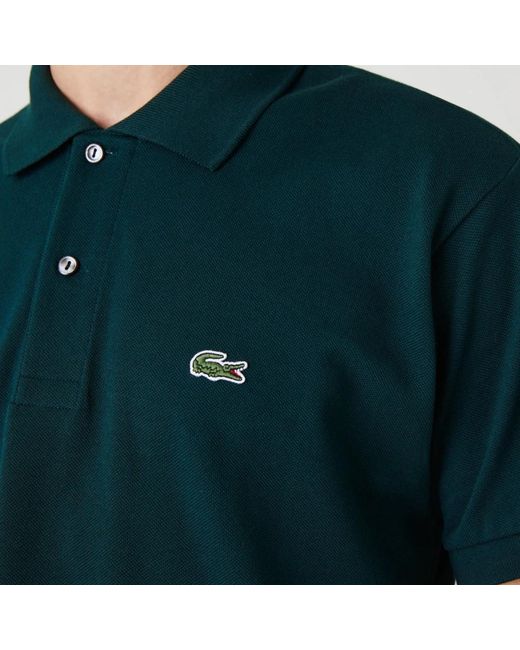 Lacoste Green Polo Shirts for men