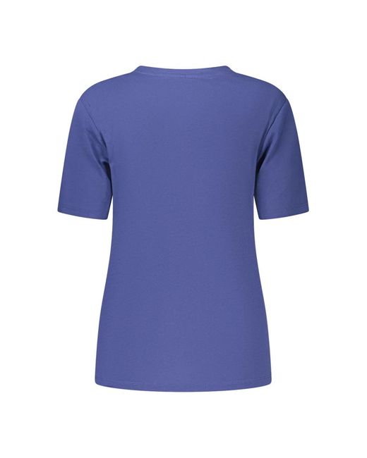 North Sails T-Shirt Met Korte Mouwen in het Blue