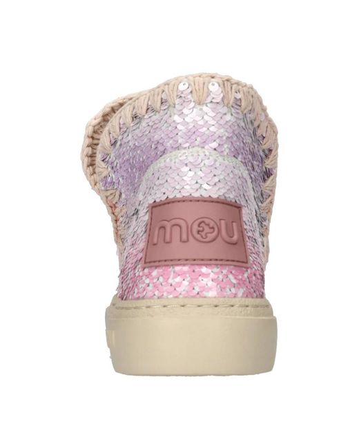 Mou Pink Boots