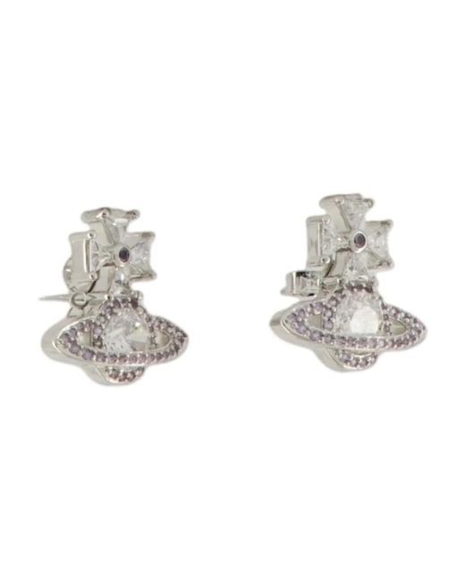 Vivienne Westwood Metallic Earrings