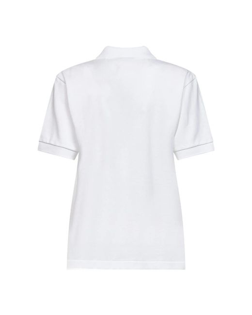 COMME DES GARÇONS PLAY White Polo Shirts