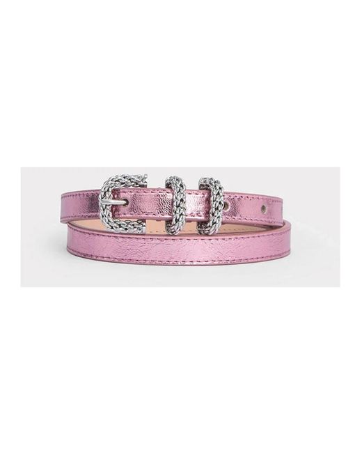 By Far Pink Belts