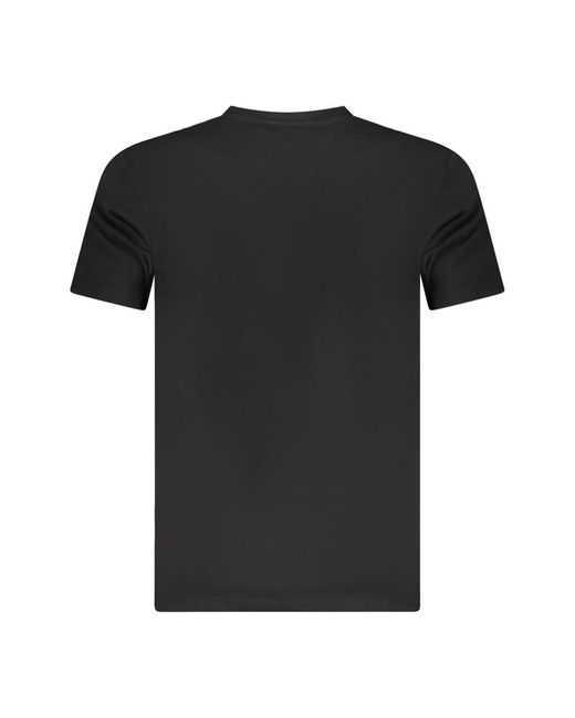Roberto Cavalli Tops ,Zwart ,Katoen T-Shirt Met Korte Mouwen in het Black voor heren