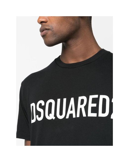 DSquared² T-Shirts in Black für Herren