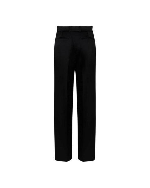Lanvin Black Straight Trousers