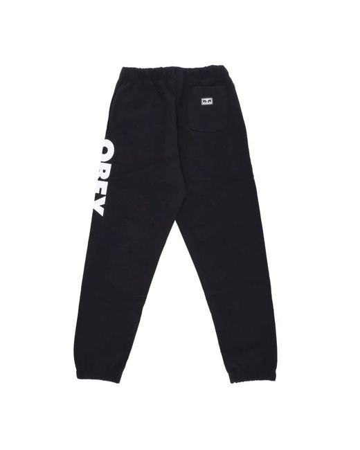 Obey Blue Sweatpants for men