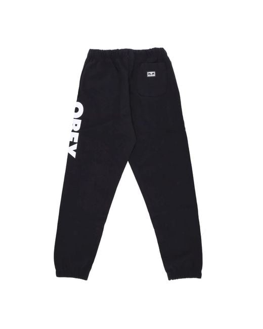 Obey Blue Sweatpants for men