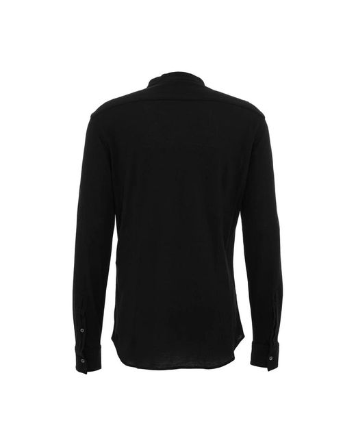 Paolo Pecora Black Casual Shirts for men