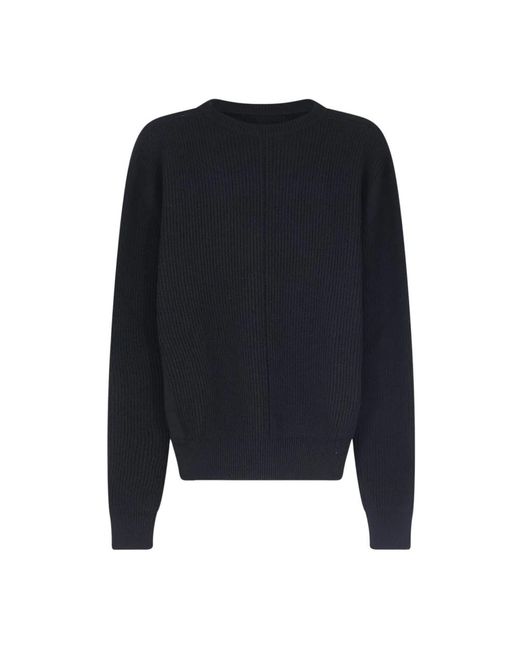 Rick Owens Black Round-Neck Knitwear for men