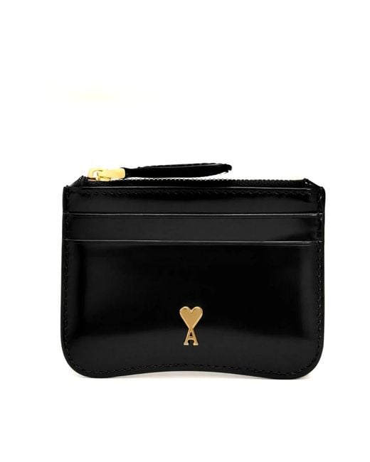AMI Black Wallets & Cardholders