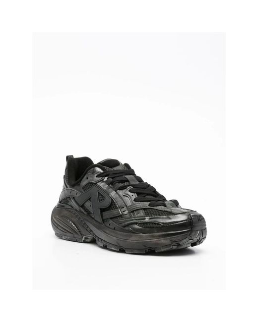 Represent Schoenen ,Zwart ,Storm Runner Sneakers in het Black voor heren