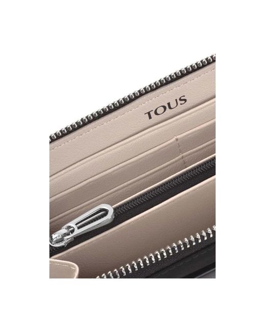 Tous Black Wallets &Amp; Cardholders