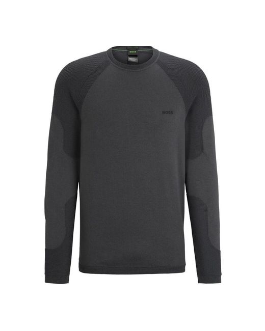 Boss Stylischer Perform-X Sweatshirt in Gray für Herren