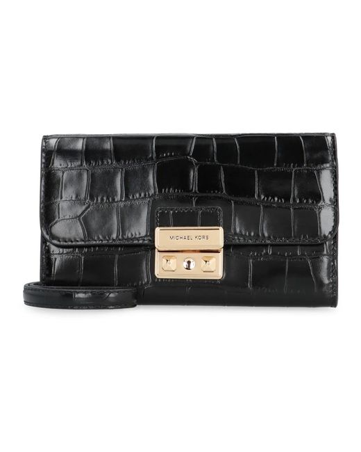 Cross Body Bags di Michael Kors in Black