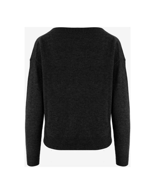 Allude Black Cashmere Knitwear