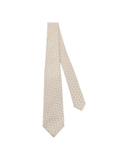 Kiton White Ties for men