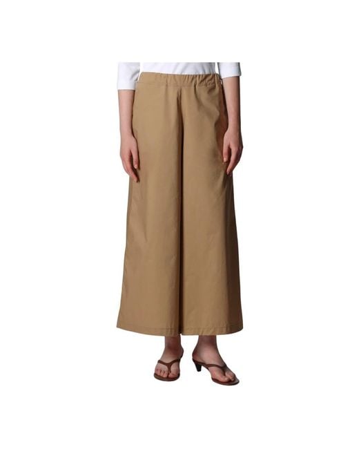 Roberto Collina Natural Wide Trousers
