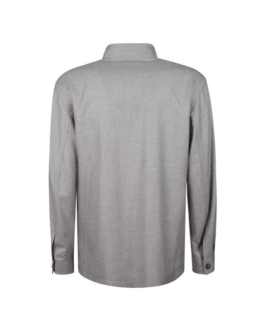Tagliatore Gray Light Jackets for men