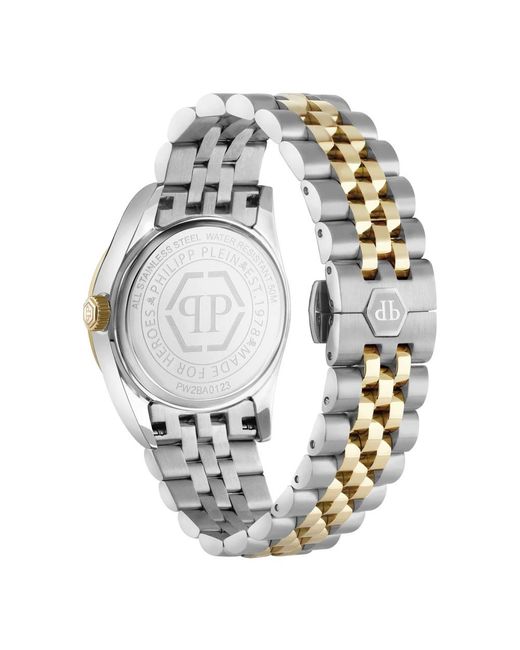 Philipp Plein Metallic Date Superlative