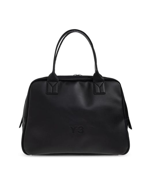 Y-3 Leren Tas in het Black