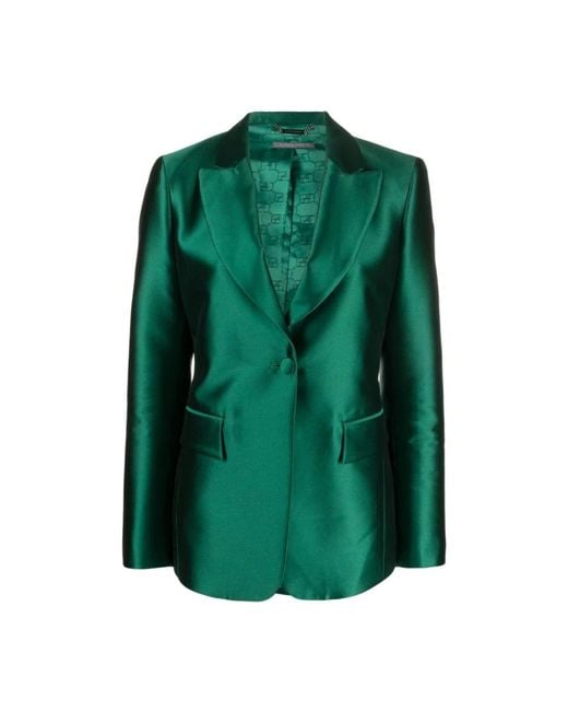 Blazers di Alberta Ferretti in Green