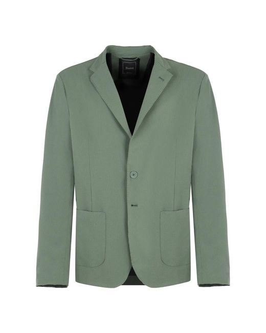 Herno Green Blazers for men