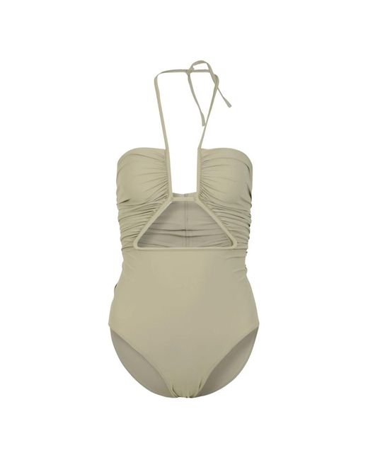 Rick Owens Badmode ,One-Piece in het Green