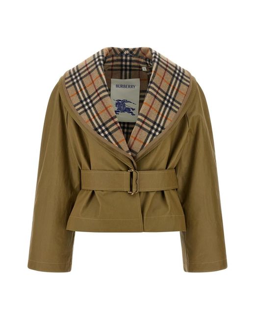 Burberry Green Blazers