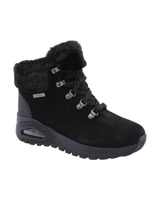 Skechers Black Winter Boots