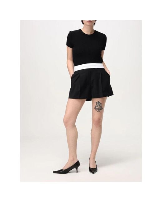 Short Shorts di Alexander Wang in Black