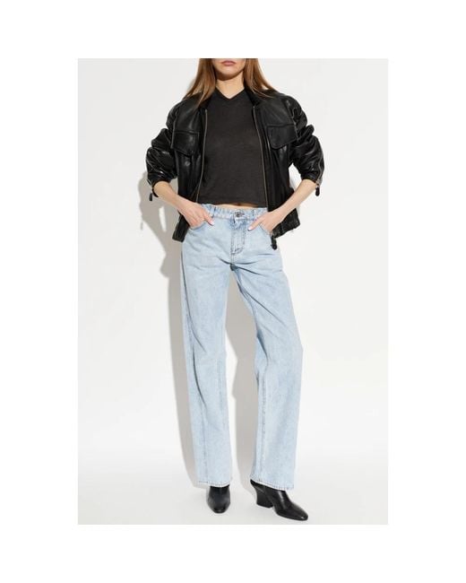 Leather Jackets IRO de color Black