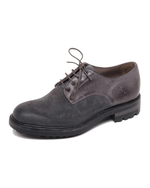 Corvari Black Laced Shoes for men