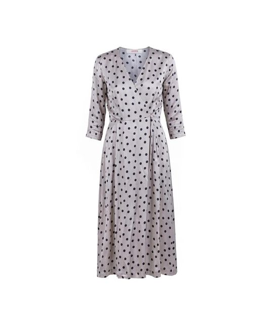 Wrap Dresses Jucca de color Purple