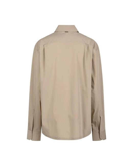 Herno Plain Shirt in het Natural voor heren