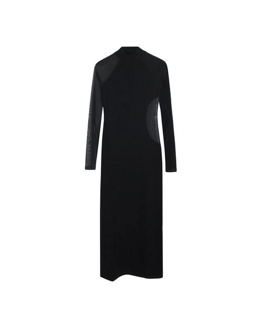 Knitted Dresses Y-3 de color Black