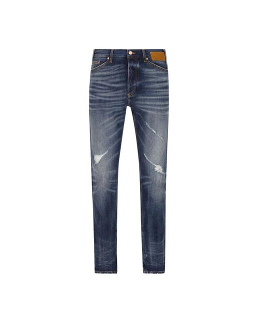 Jeans in cotone blu per uomo di Palm Angels in Blue da Uomo